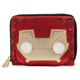Loungefly™ Iron Man - Iron Man Cosplay 5” Faux Leather Zip-Around Wallet