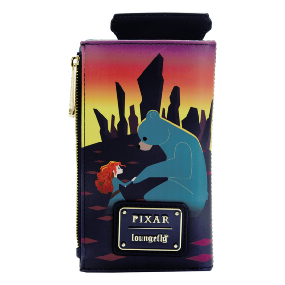 Loungefly™ Disney Princess - Brave Castle 4” Faux Leather Flap Wallet Purse