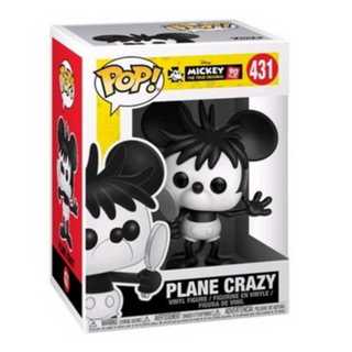 90th Anniversary Plane Crazy Mickey Mouse Pop! Vinyl #431