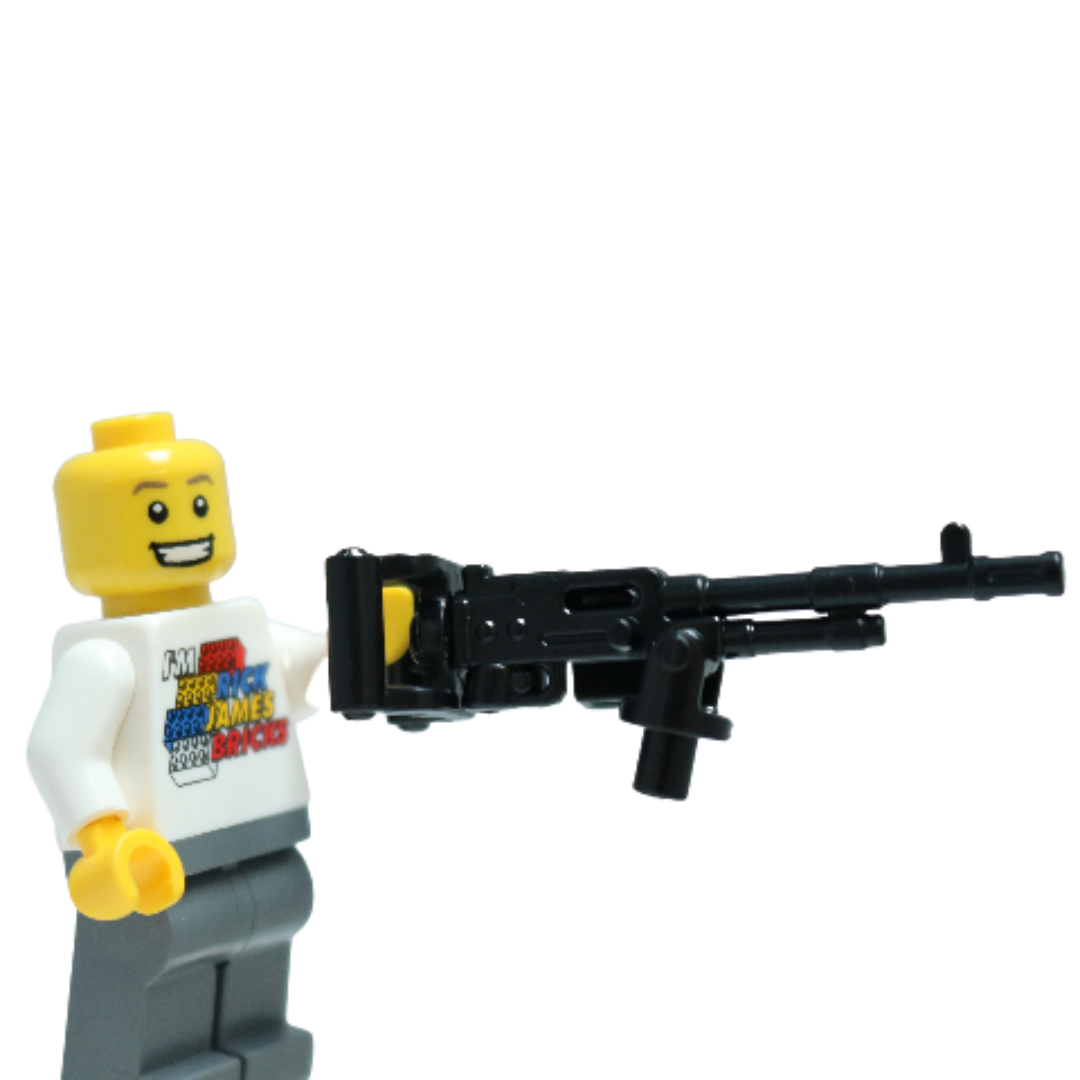 BA M240D Door Machine Gun w/Pintle & Ammo Box & Spade Grips (Black)