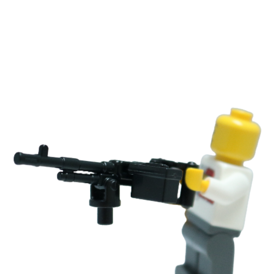 BA M240D Door Machine Gun w/Pintle & Ammo Box & Spade Grips (Black) - 0