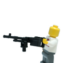 BA M240D Door Machine Gun w/Pintle & Ammo Box & Spade Grips (Black)