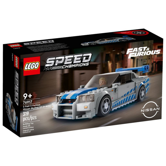 LEGO® 2 Fast 2 Furious Nissan Skyline GT-R (R34) 76917