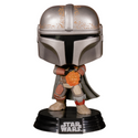 Star Wars: The Mandalorian - The Mandalorian with Flame Pop! Vinyl Figure #355