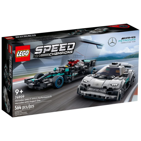 LEGO® Mercedes-AMG F1 W12 E Performance & Mercedes-AMG Project One 76909