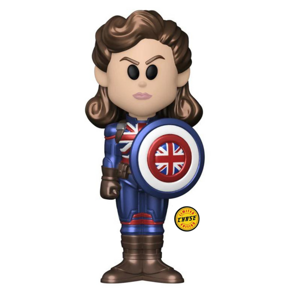 Marvel: What If? - Captain Carter Vinyl SODA Figure