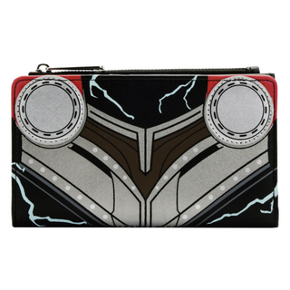 Loungefly™ Thor 4: Love and Thunder - Thor Cosplay Glow in the Dark 4” Faux Leather Flap Wallet Purse