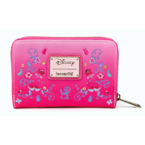 Loungefly™ Disney Princess - Aurora Stories 4” Faux Leather Zip-Around Wallet