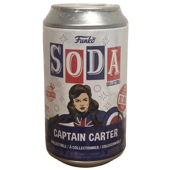 Marvel: What If? - Captain Carter Vinyl SODA Figure