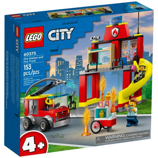 Lego firefighter station sales