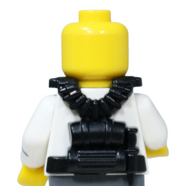 WW2 German Gunner Vest (Black) - 0