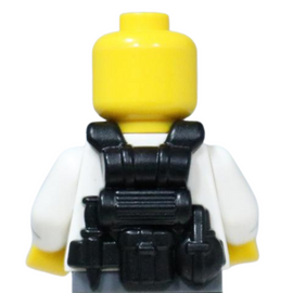 WW2 German Ranger Vest (Black) - 0