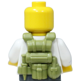 WW2 German Ranger Vest (Olive) - 0