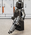 BA E-24DT Blaster Rifle w/Mag (Black)-3