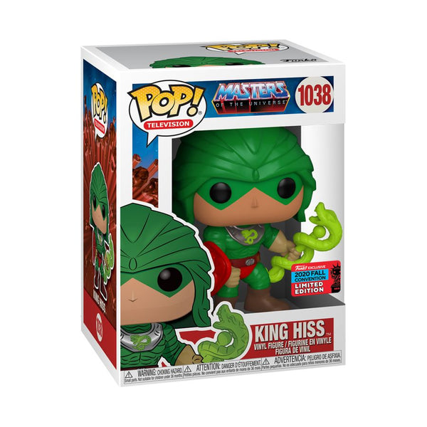 Masters of the Universe - King Hiss NYCC 2020 US Exclusive Pop! Vinyl #1038