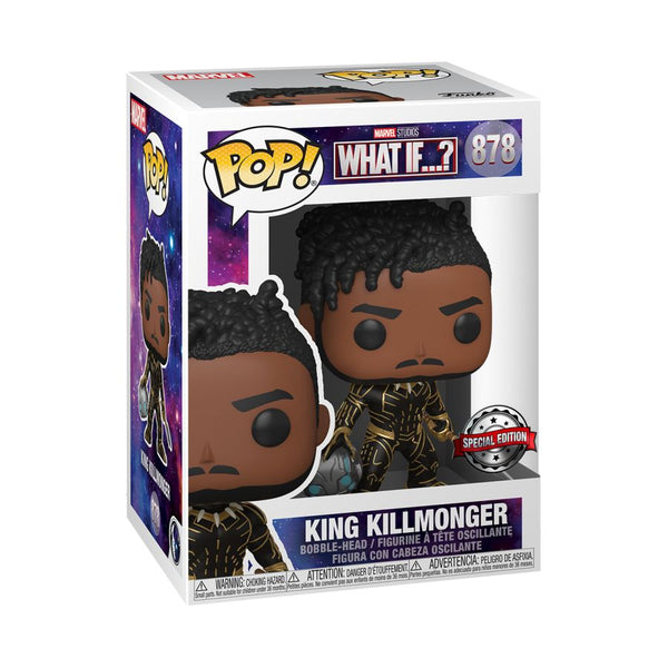 Marvel: What If? - King Killmonger Pop! Vinyl #878