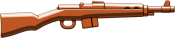 BA German G43 Rifle (Brown)