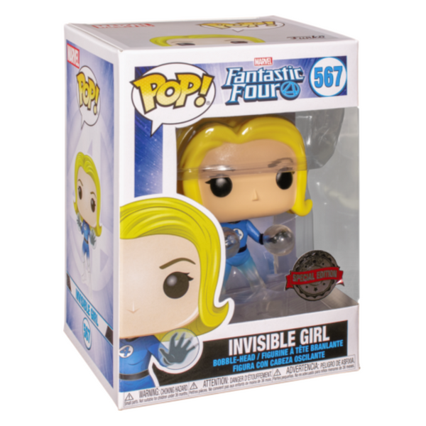 Fantastic Four - Invisible Girl Translucent Pop! Vinyl Figure #567