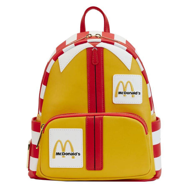 Loungefly™ McDonald’s - Ronald McDonald Cosplay 10” Faux Leather Mini Backpack