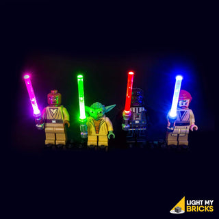 LED Star Wars Lightsaber 4 Pack Kit