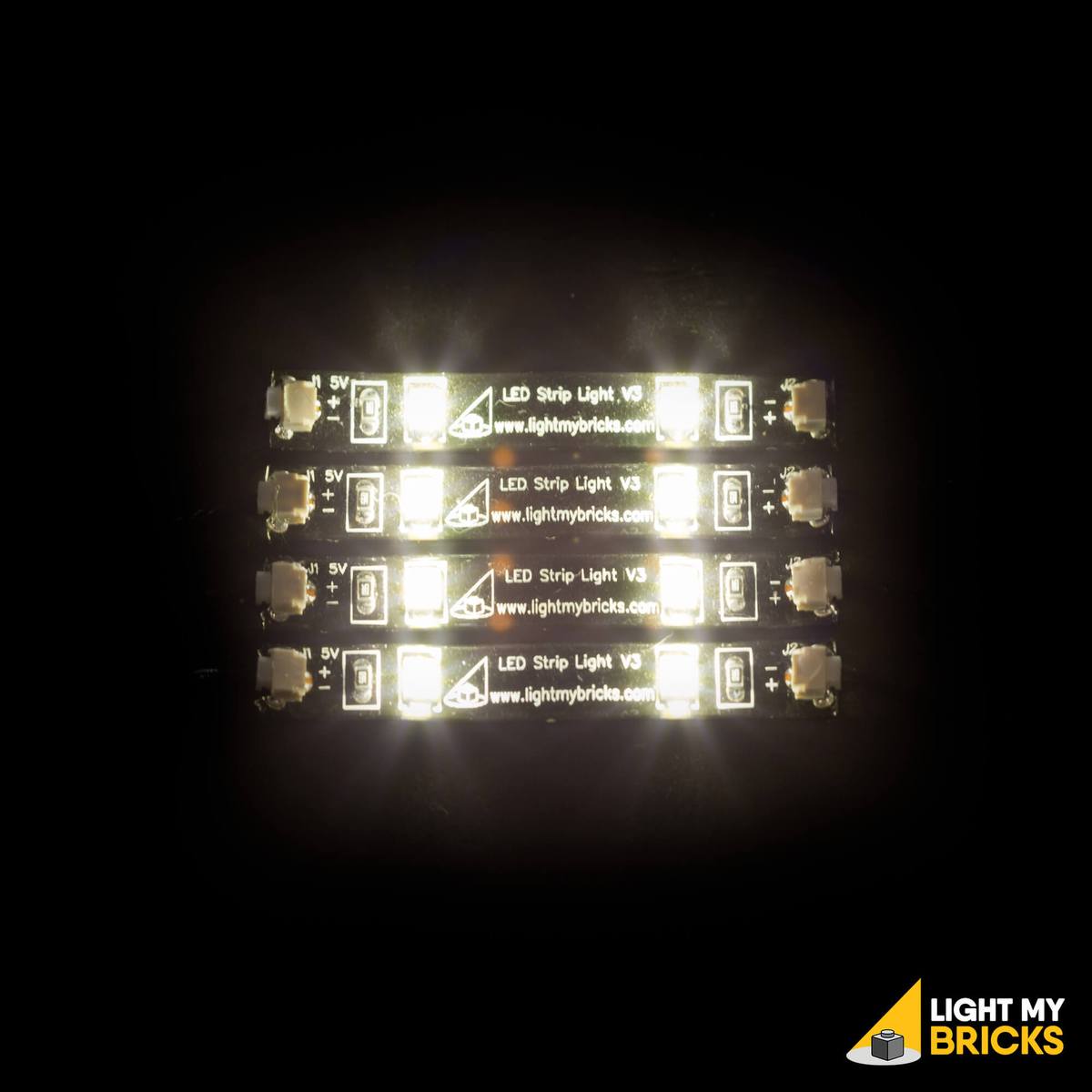 LED Strip Lights - White (4 pack) - 0