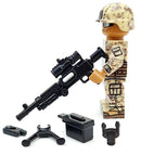 BA M240B-USMC w/PEQ + Pintle + Ammo + Bipod (Black)-3