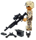 BA M240B-USMC w/PEQ + Pintle + Ammo + Bipod (Black)