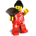 New Years Reveler Minifigure