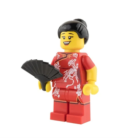 New Years Reveler Minifigure - 0