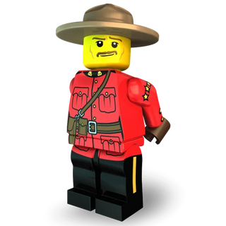 The Magnificent Mountie Minifigure