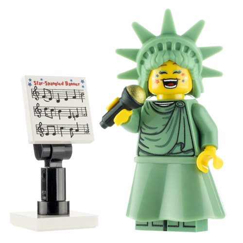 Miss Liberty Minifigure - 0