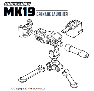BA Mk19 Grenade Launcher (Black) - 0