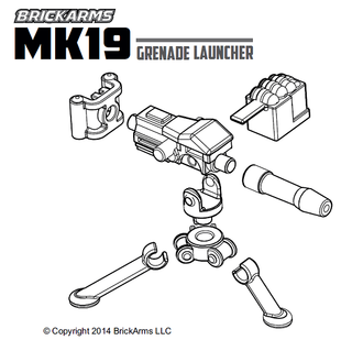 BA Mk19 Grenade Launcher (Black)