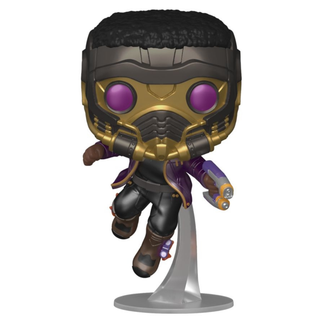 Marvel: What If - T'Challa Star-Lord Metallic US Exclusive Pop! Vinyl #871