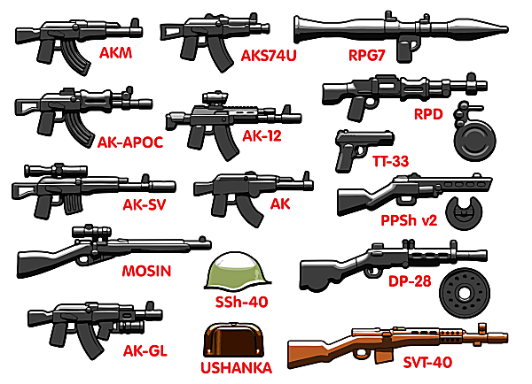 BA Russian Weapons Pack V3