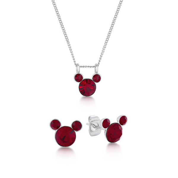 Minnie mouse 2025 birthstone necklace