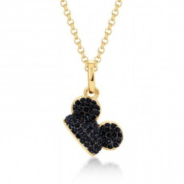 Mickey Mouse Ear Hat Necklace YG - 0