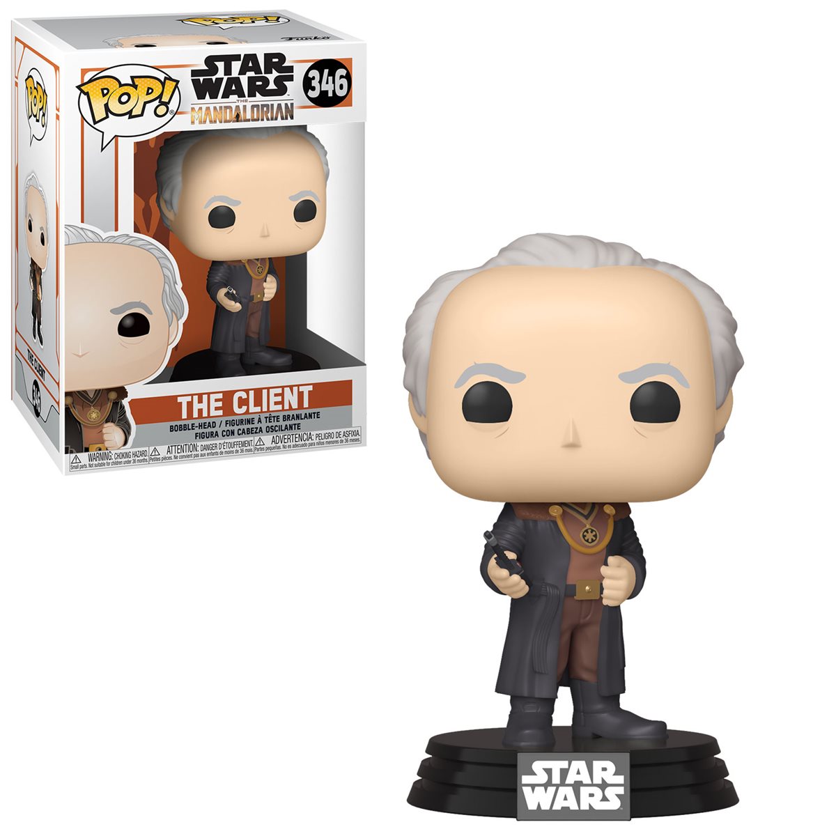 Star Wars: The Mandalorian - The Client Pop! Vinyl #346 - 0