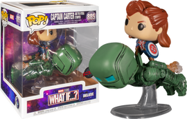 Marvel: What If…? - Captain Carter and the Hydra Stomper Year of the Shield Deluxe Pop! Vinyl #885 - 0