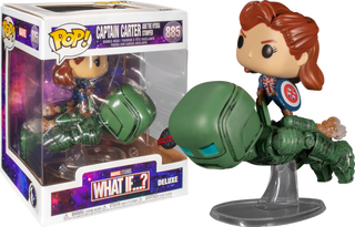 Marvel: What If…? - Captain Carter and the Hydra Stomper Year of the Shield Deluxe Pop! Vinyl #885