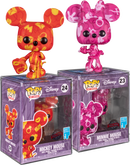Mickey Mouse - Mickey and Minnie (Artist) 23 & 24 US Exclusive Pop! Vinyl Bundle-2