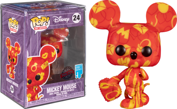 Mickey Mouse - Mickey and Minnie (Artist) 23 & 24 US Exclusive Pop! Vinyl Bundle
