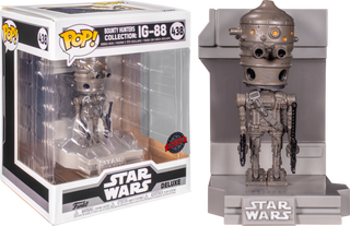 Star Wars - IG-88 Metallic US Exclusive Pop! Deluxe Diorama #438