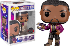 Marvel: What If? - T'Challa Star-Lord Unmasked US Exclusive Pop! Vinyl #876 - 0