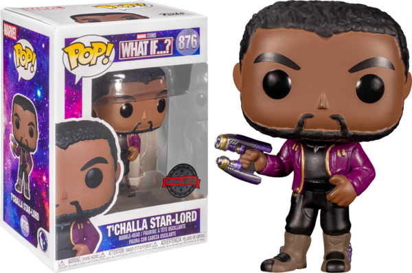 Marvel: What If? - T'Challa Star-Lord Unmasked US Exclusive Pop! Vinyl #876