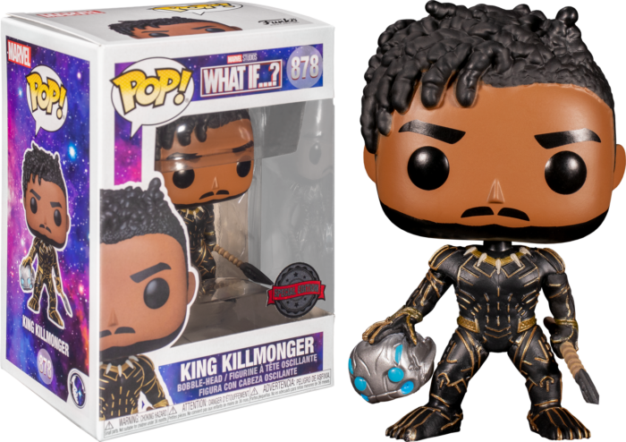 Marvel: What If? - King Killmonger Pop! Vinyl #878