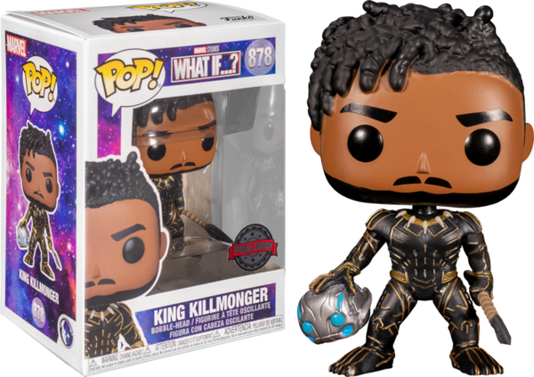 Marvel: What If? - King Killmonger Pop! Vinyl #878