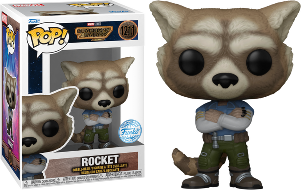 Guardians of the Galaxy Vol. 3 - Rocket (Casual Outfit) Pop! Vinyl Figure #1211