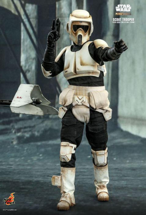 Star Wars: The Mandalorian - Scout Trooper 1/6th Scale Hot Toys Action Figure