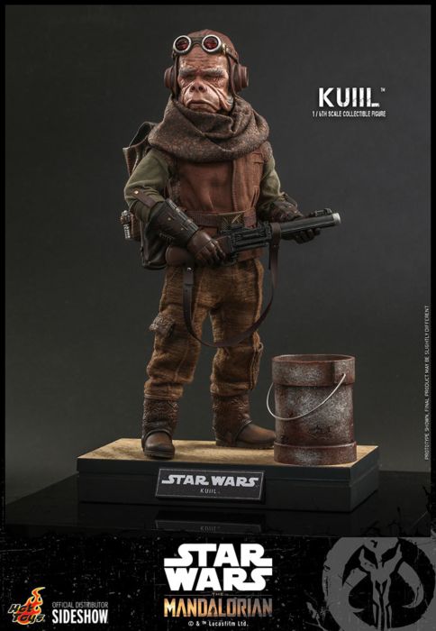Star Wars: The Mandalorian - Kuiil 1/6th Scale Hot Toys Action Figure